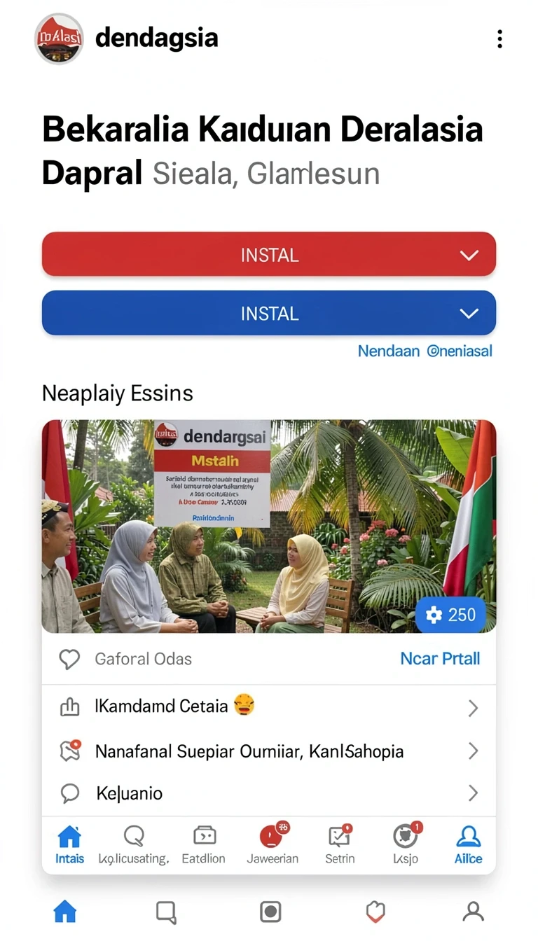 Tampilan utama aplikasi Download okjkt APK untuk Android yang intuitif dan efisien.