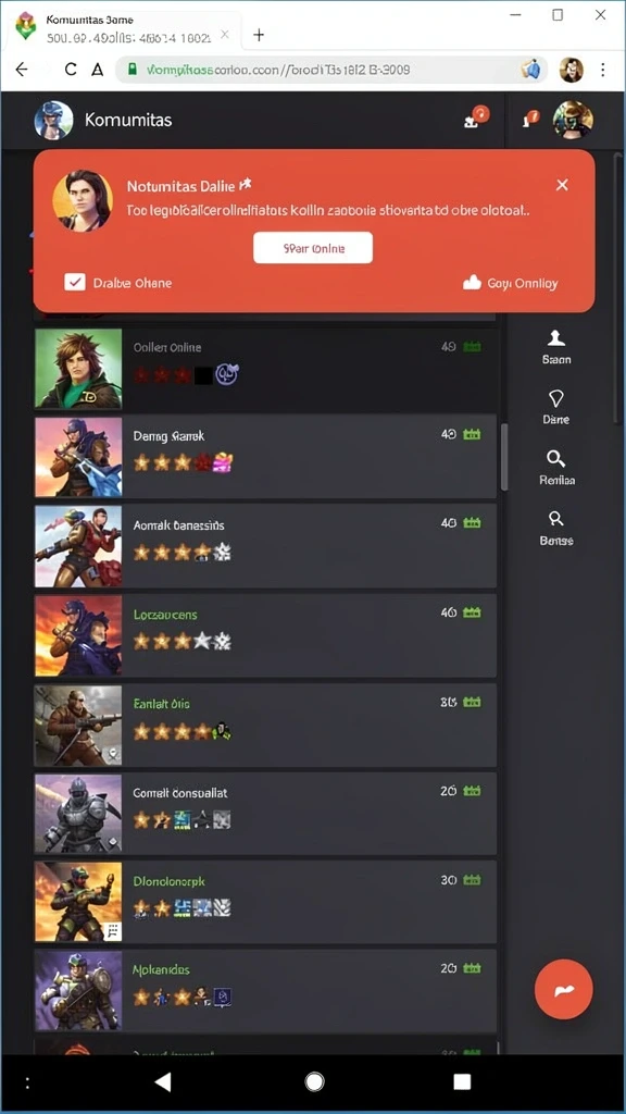 Tampilan utama aplikasi card App APK Terbaru yang intuitif dan efisien.